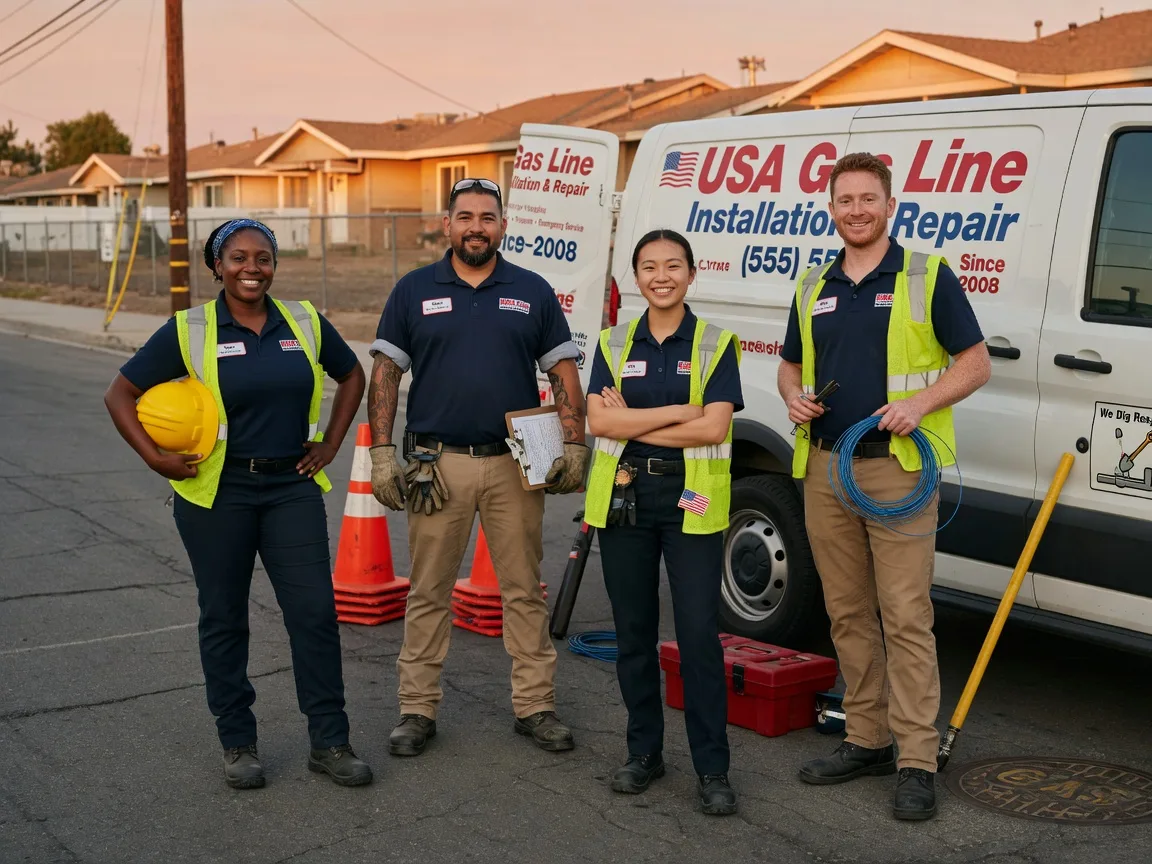 Gas Line Installation company in Fremont, CA